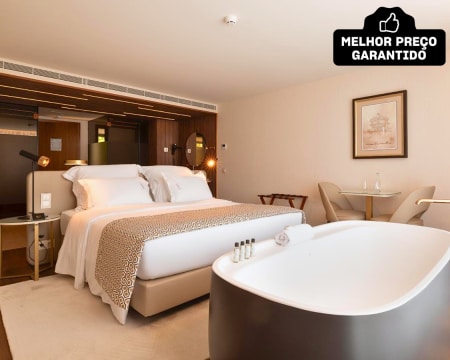 Quinta da Maquia Hotel 4* - Sintra | Quarto com Vista Serra e Banheira Romântica com Opção Pack Romântico